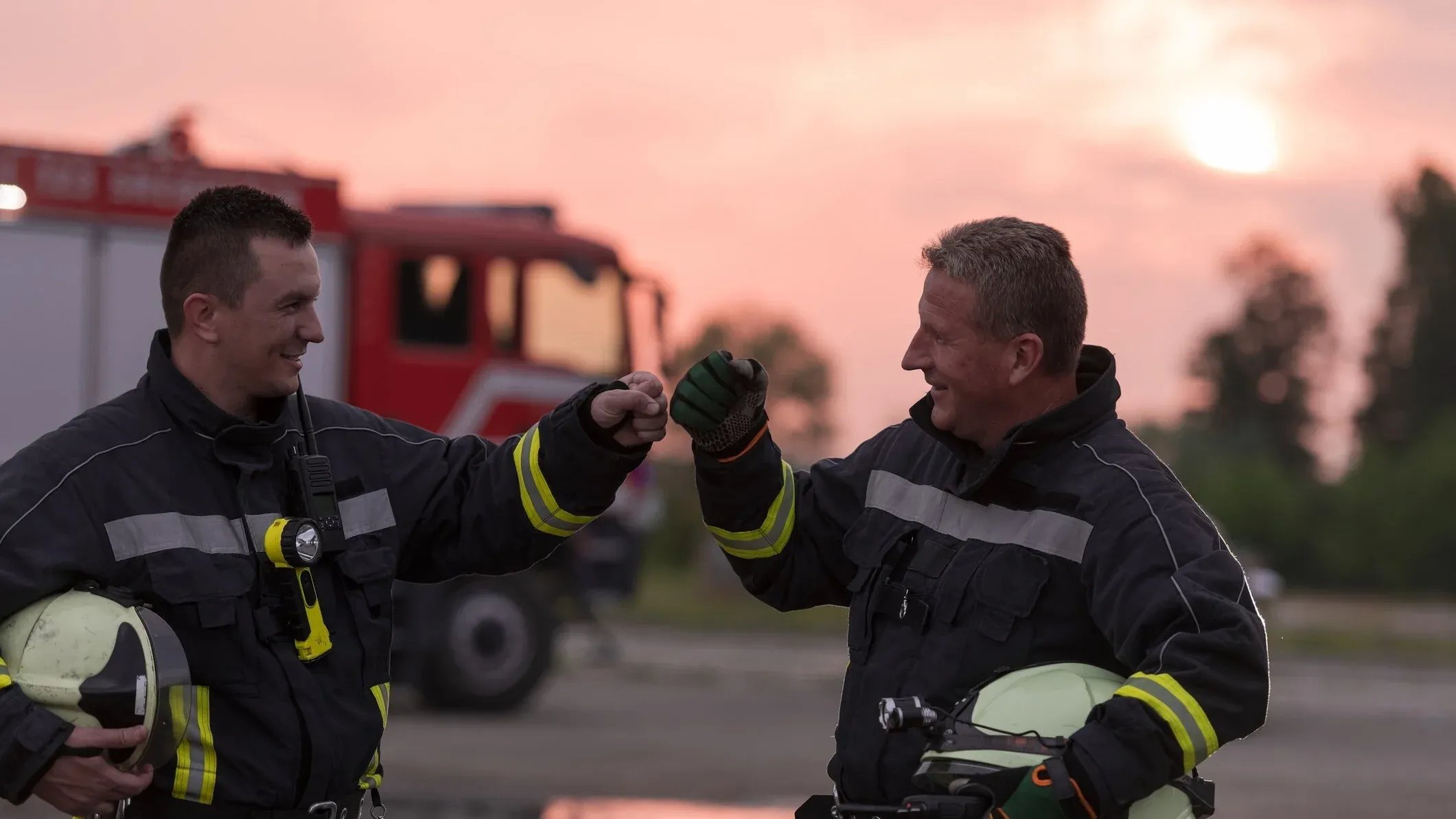 Firefighter Says He Is on Hose Platform Team, Refuses to Put Out Fire